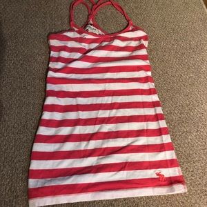 Abercrombie striped tank‎ top.